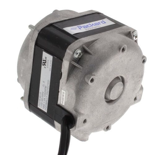 Packard PSQ18CW115 - Square Shaded Pole Unit Bearing Motor (CWLE, 18W, 115V, 1550 RPM)