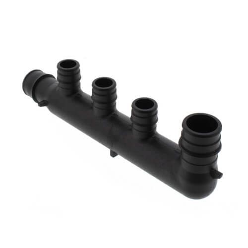 Uponor Q2235577 - EP Flow-Through Roll-Out Multi-Port Elbow, 3 Outlets, 3/4"