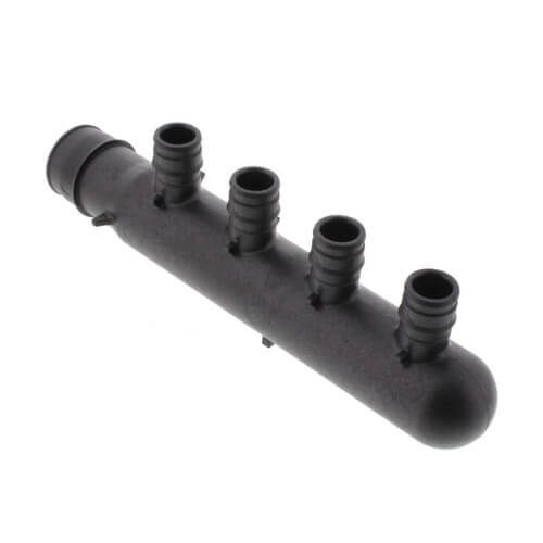 Uponor Q2241050 - 1" EP Branch Multi-Port Tee w/ 1/2" Outlets (4 Outlets)