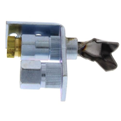 Resideo Q314A6102 - Pilot Burner for Natural or LP Gas w/ a BCR-18 Orifice (Right Single Tip Style)