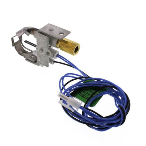 Resideo Q3450C1185 - Pilot Burner for Natural Gas with a BCR-18 Orifice (Left Single Tip Style, "C" Mounting)