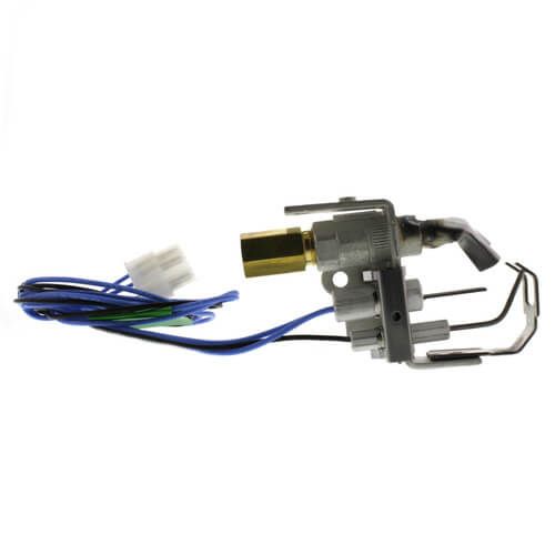 Resideo Q3450C1185 - Pilot Burner for Natural Gas with a BCR-18 Orifice (Left Single Tip Style, "C" Mounting)