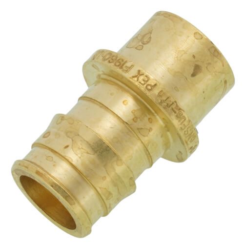 Uponor Q4516350 - 5/8" ProPEX x 1/2" Female Sweat Copper Pipe Adapter (Brass)