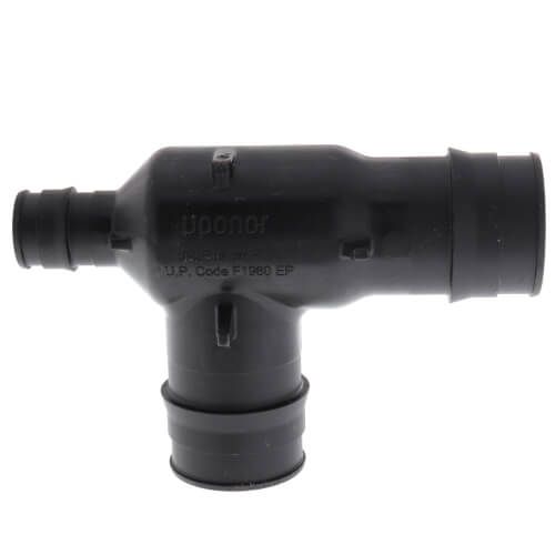 Uponor Q4751501 - 1" x 1/2" x 1" ProPEX EP Reducing Tee