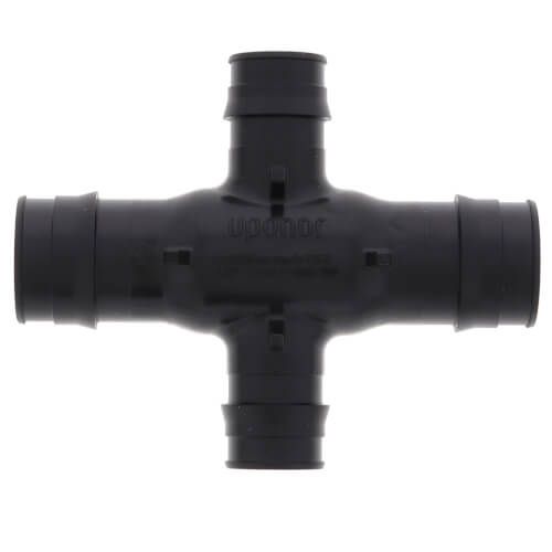 Uponor Q4801075 - ProPEX EP Opposing Port Tee 1" x 1" x 3/4" x 3/4"