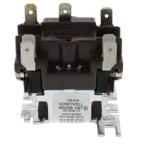 Honeywell R8222B1067 - 24V General Purpose Relay with SPDT Switching