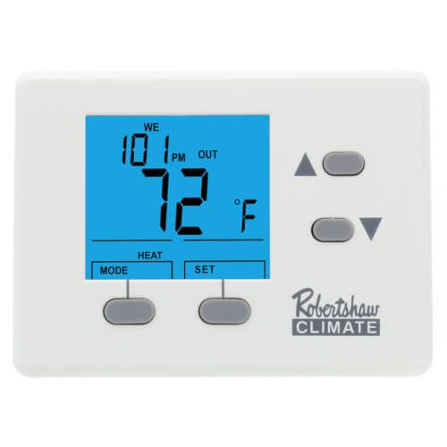 Robertshaw RS1100 - 1H Programmable Thermostat w/ 72F Max