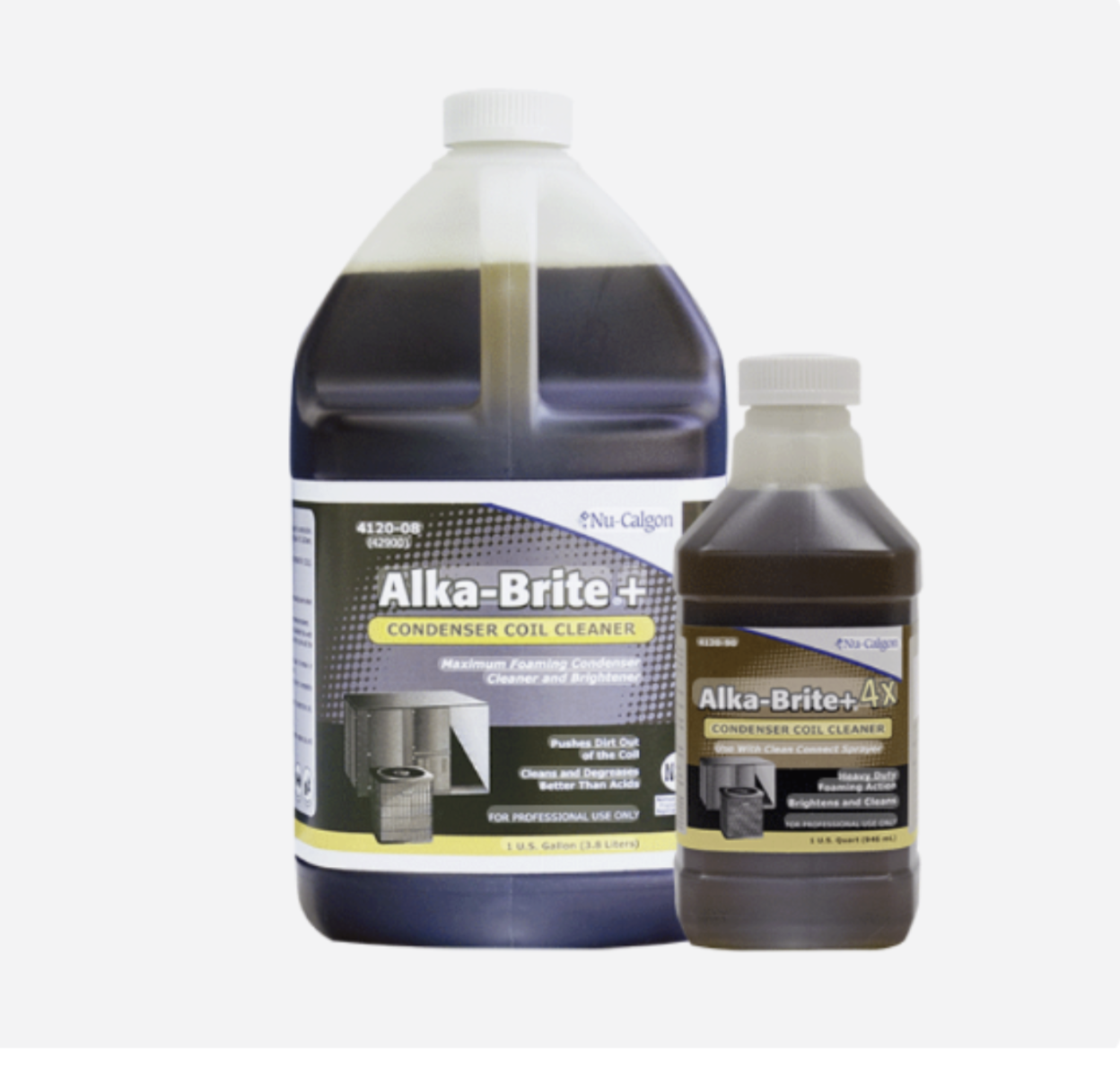 Nu-Calgon 4120-01- Condenser coil cleaner and brightener, Alka-Brite Plus 55 gal. drum