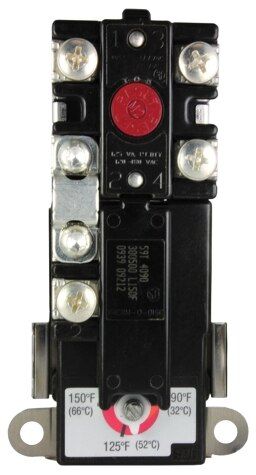 Rheem SP11699 - Electric Thermostat - 90 to 150F Range, 5 to 15F Differential, Manual Reset