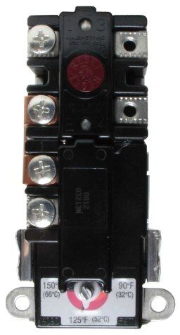 Rheem SP11700 - Electric Thermostat - 90 to 150F Range, 5 to 15F Differential, Manual Reset