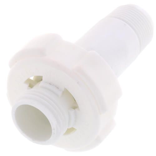 Rheem SP12159G Round Poly Drain Valve with Concentric Handle – 3-3/4" Length Water Heater Replacement Part