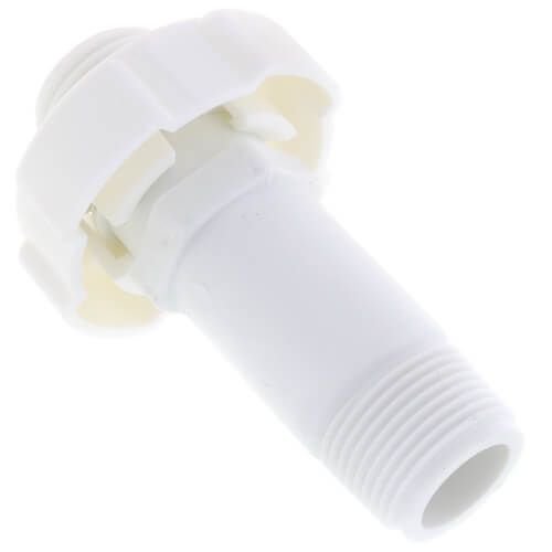 Rheem SP12159G Round Poly Drain Valve with Concentric Handle – 3-3/4" Length Water Heater Replacement Part