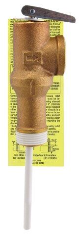 Rheem SP8346 - Temperature and Pressure Relief Valve - 3/4 in. NPT Inlet, 3/4 in. NPT Outlet, 105,000 BTU/HR