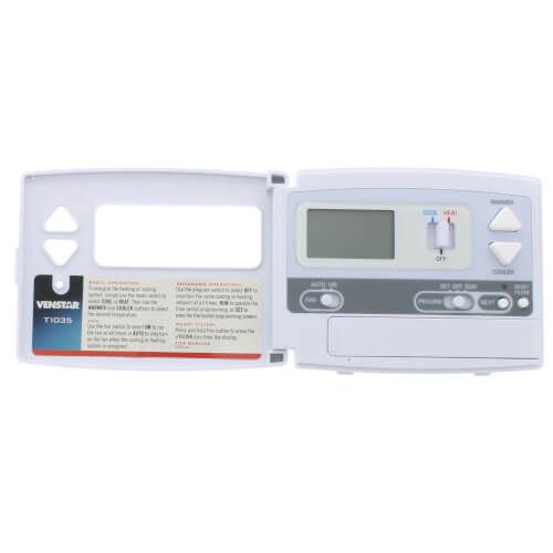Venstar T1035 - Venstar T1035 5+2 Day Programmable Digital Thermostat