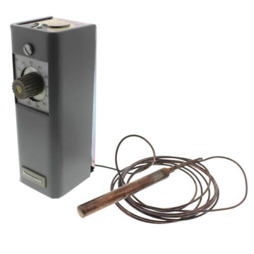 Honeywelll T6031A1029 - Remote Bulb Refrigeration Temperature Controller with -30 F to 90 F setting temperature and 8 ft. capillary