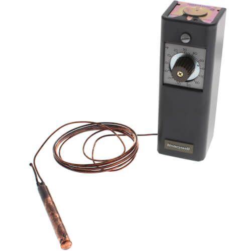 Honeywell T6031A1136 - Remote Bulb Refrigeration Temperature Controller w/ -30 to 90 F temp. setting and 8 ft. capillary