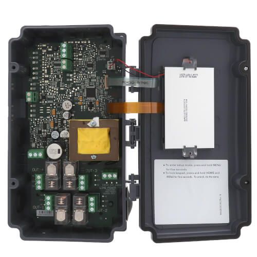 Honeywell T775B2024 - Electronic Temp Controller w/ 2 Temp Inputs, 4 SPDT Relays, 1 Sensor, NEMA 4X Enclosure