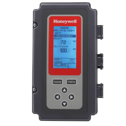 Honeywell T775M2006 - Electronic Temperature Controller with 2 Temperature Inputs, 2 Analog Outputs, 1 Sensor Included