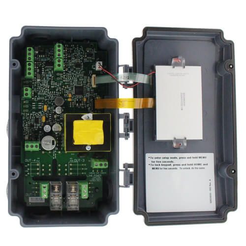 Honeywell T775M2022 - Electronic Temp Controller w/ 2 Temp Inputs, 2 SPDT Relays, 2 Analog Outputs, 1 Sensor, NEMA 4X Enclosure