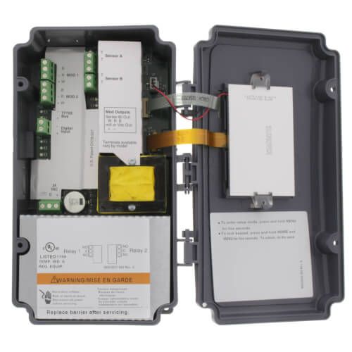 Honeywell T775M2048 - Electronic Temp Controller w/ 2 Temp Inputs, 2 SPDT Relays, 2 Analog Outputs, 1 Sensor