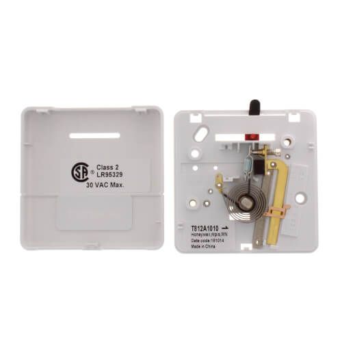 Honeywell Home T812A1010 - T812, Heat Only, Square Thermostat, w/ Pos Off Switch