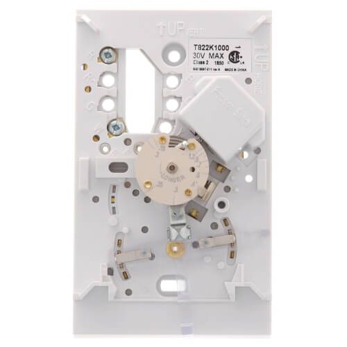 Honeywell Home T822K1000 - Mercury Free T822, Heat Only, Vertical Thermostat, w/ Heat/Off Switch
