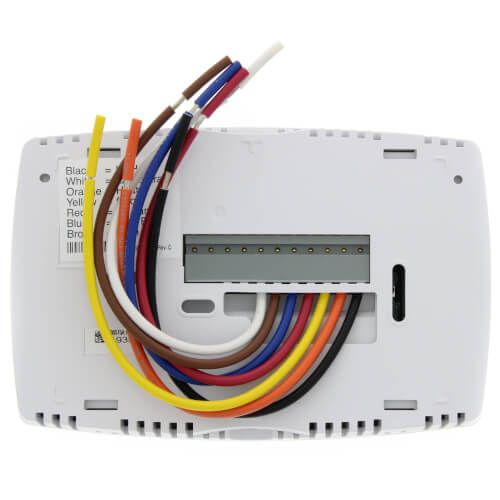 Honeywelll TB6575A1000 - 3-Speed Fan Coil Thermostat; 2 or 4 pipe Manual/Auto changeover, Heat/Cool/Auto, 3 speed fan; Supply voltage: 120/240 Vac