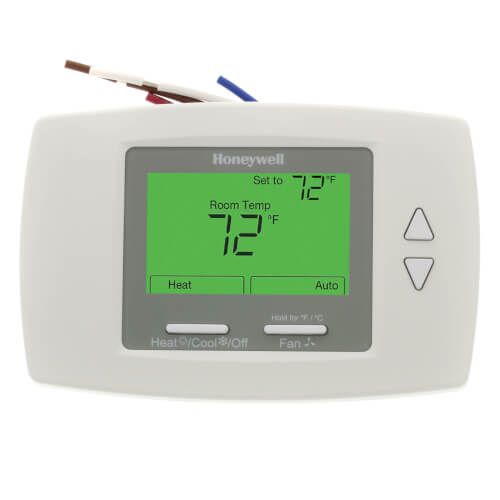 Honeywelll TB6575B1000 - 3-Speed Fan Coil Thermostat; 2-Pipe Only w/ Seasonal or Manual Heat/Cool Changeover 120/240V
