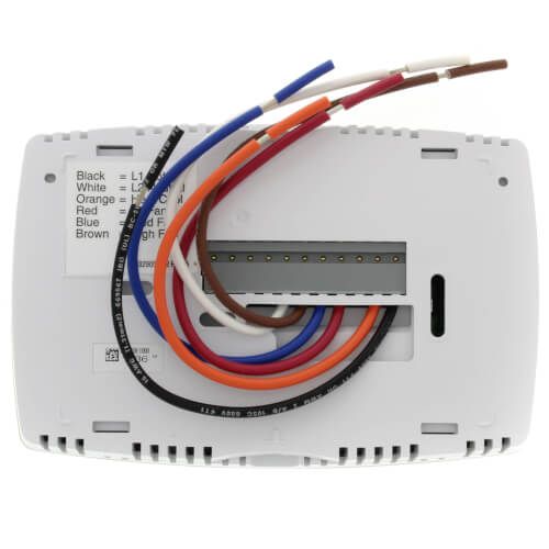Honeywelll TB6575B1000 - 3-Speed Fan Coil Thermostat; 2-Pipe Only w/ Seasonal or Manual Heat/Cool Changeover 120/240V