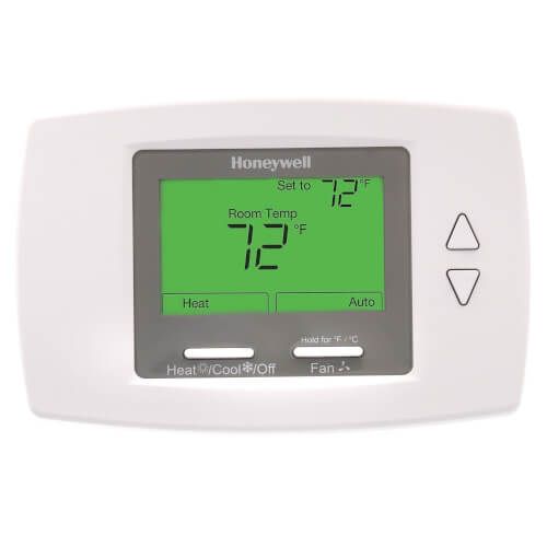 Honeywell Home TB8575A1000 - 3-Speed Fan Coil Thermostat; 2 or 4 pipe Manual/Auto changeover, Heat or Cool, 3 speed fan; Supply voltage: 24Vac 50/60 Hz