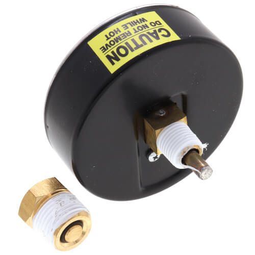  Resideo TDV-040 - 1/2" NPT, 3-1/8" Face, Temperature & Pressure Gauge (Tridicator)