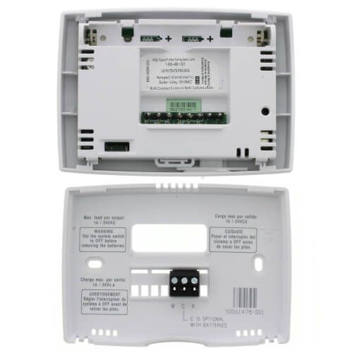 Honeywell Home TH1100DH1004 - PRO 1000 Non-Programmable, Heat Only, Horizontal Thermostat
