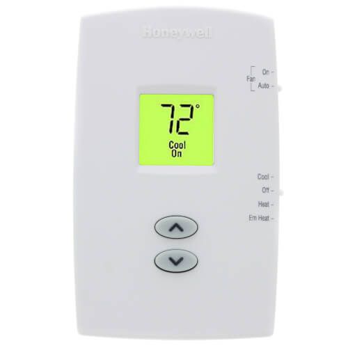 Honeywell Home TH1210DV1007 - PRO 1000 Non-Programmable, 2H/1C, Vertical Thermostat