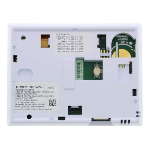 Honeywell Home THX9421R5021WW - Prestige IAQ HD Thermostat (White Front/White Side)