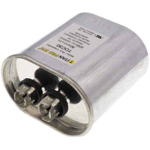 Titan Pro TOC30 - 30 MFD Oval Motor Run Capacitor (370V)