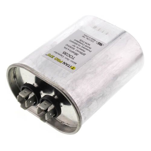 Titan Pro TOC35 - 35 MFD Oval Motor Run Capacitor (370V)