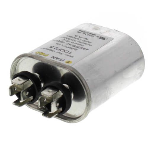 Titan Pro TOCF2.5 - 2.5 MFD Oval Motor Run Capacitor (440/370V)