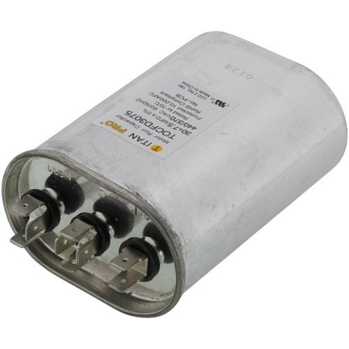 Titan Pro TOCFD3075 - 30/7.5 MFD Oval Dual Motor Run Capacitor (440/370V)