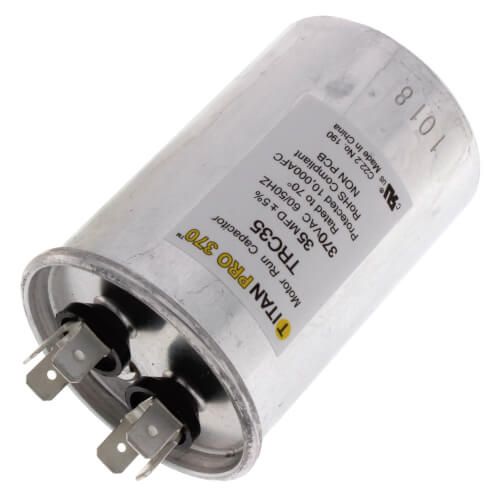 Titan Pro 35 TRC35 - MFD Round Motor Run Capacitor (370V)