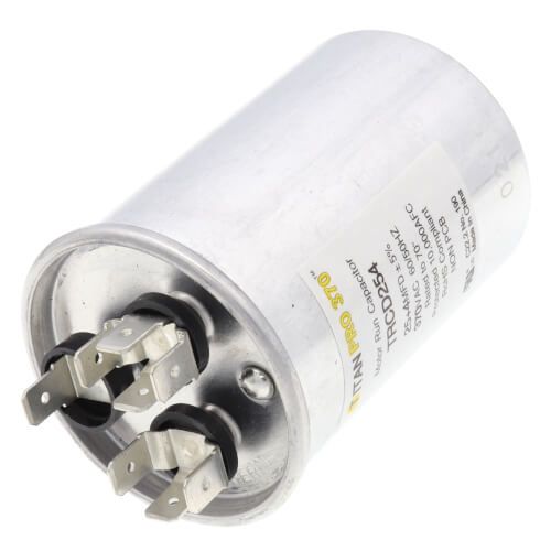 Titan Pro TRCD254 - 25/4 MFD Round Dual Motor Run Capacitor (370V)