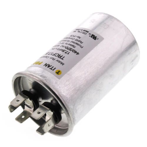 Titan Pro TRCF17.5 - 17.5 MFD Round Motor Run Capacitor (440/370V)