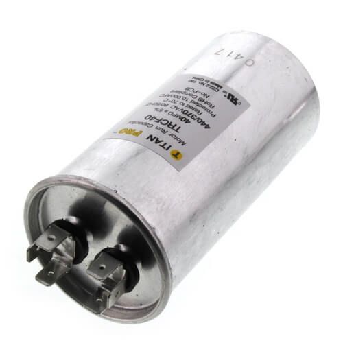 Titan Pro TRCF40 - 40 MFD Round Motor Run Capacitor (440/370V)
