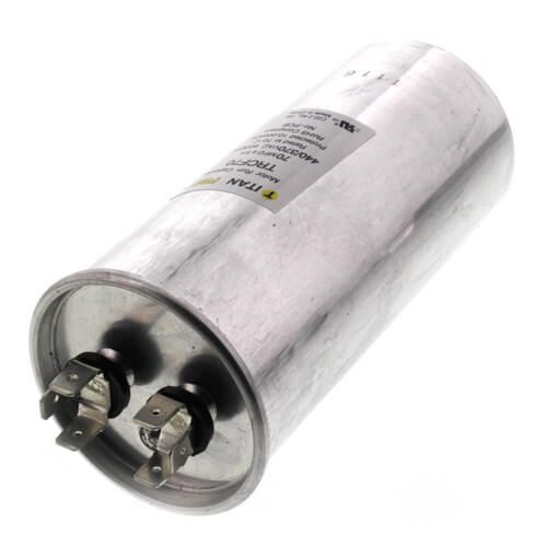 Titan Pro TRCF70 - 70 MFD Round Motor Run Capacitor (440/370V)