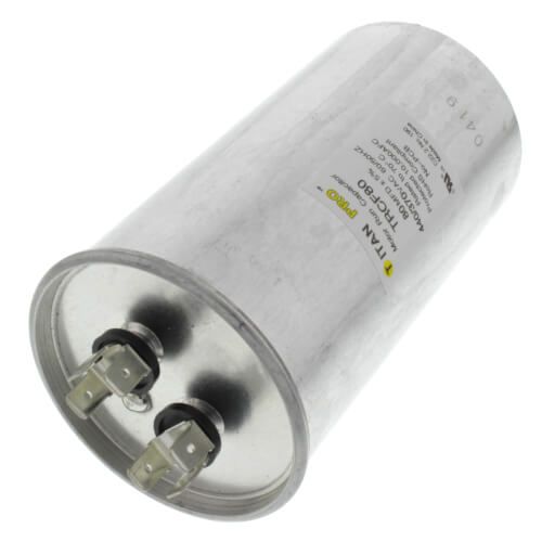 Titan Pro TRCF80 - 80 MFD Round Motor Run Capacitor (440/370V)