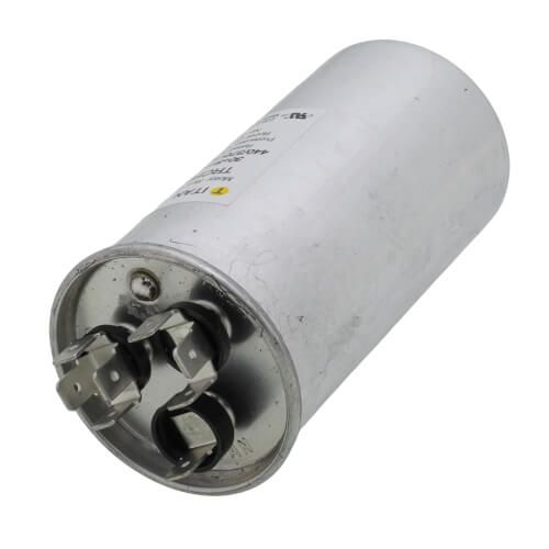 Titan Pro TRCFD305 - 30/5 MFD Round Dual Motor Run Capacitor (440/370V)
