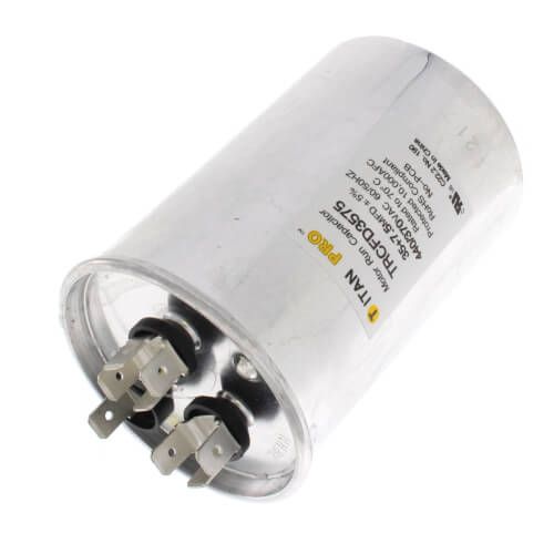 Titan Pro TRCFD3575 - 35/7.5 MFD Round Dual Motor Run Capacitor (440/370V)