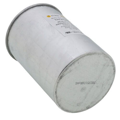 Titan Pro TRCFD455 - 45/5 MFD Round Dual Motor Run Capacitor (440/370V)