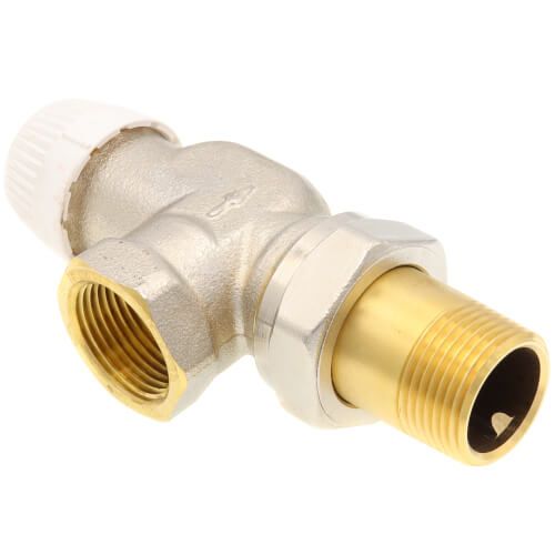 Honeywell Home V2040ASL20 - 3/4" Horizontal Angle Threaded Radiator Valve