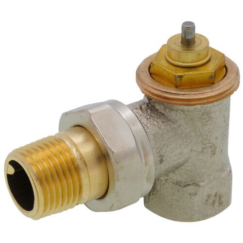 Honeywell Home V2040ESL15 - 1/2" Vertical Angle Valve For Standard Capacity Radiator