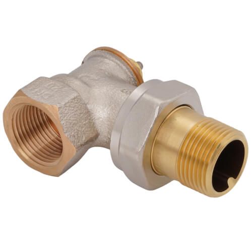 Honeywell Home V2040ESL20 - 3/4" Vertical Angle Valve For Standard Capacity Radiator